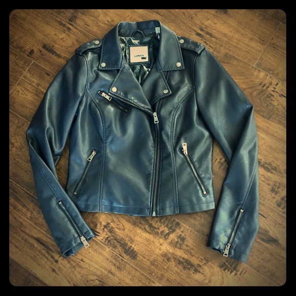 Levi's Jackets & Blazers - NWOT! Levi’s Faux Leather Motorcycle Moto Jacket